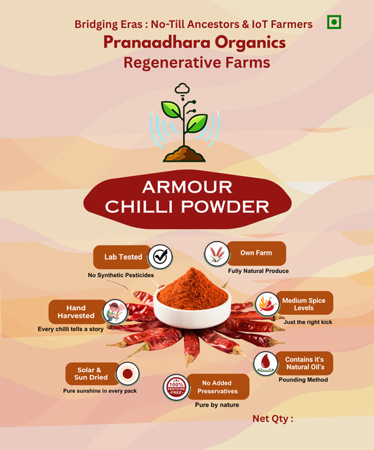 100% Armour Red Chilli Powder
